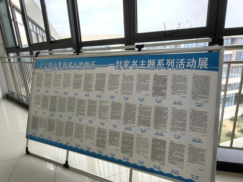 “一封家书”主题系列活动展板 “一封家书”主题系列活动展板